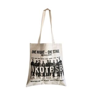 NKOTBSB 2011 Concert Tote Bag Boy Band New Kids On The Block Backstreet Boys